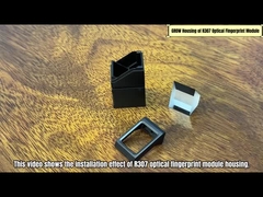 Siyah parmak izi modülü koruma kabı