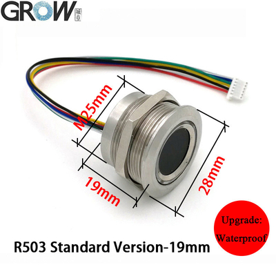 GROW KS220-L+R503 DC30-75V Fingerprint Control Board 2 Relays Admin/User Funtion Self-locking/Jog/Ignition Mode
