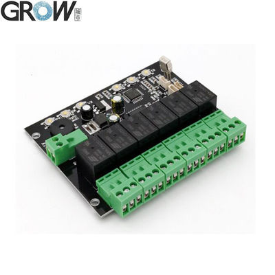 GROW K219-A+R502-A DC12V 6 Relays Infrared Remote Control Board Programmable Time Relay Fingerprint