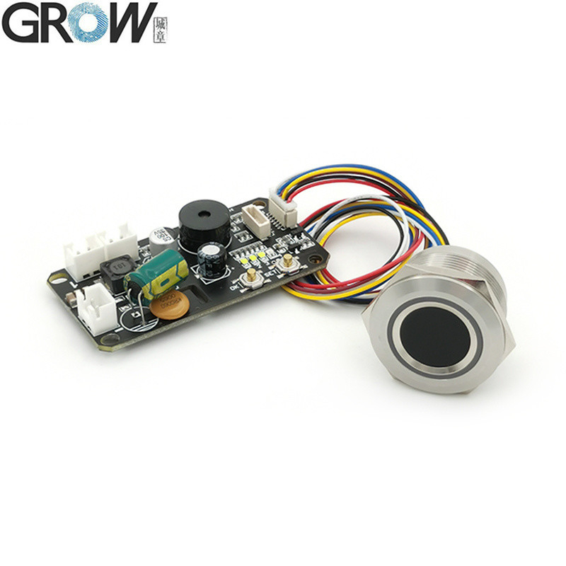 GROW KS220-L+R503 DC30-75V Fingerprint Control Board 2 Relays Admin/User Funtion Self-locking/Jog/Ignition Mode