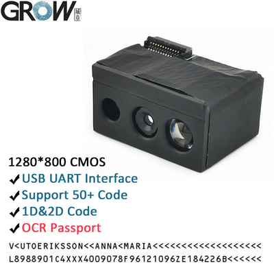 Grow GM69PRO-S 1280*800CMOS OCR/1D/2D Barcode Scanner Modülü Destek Ocr Pasaport Kodu