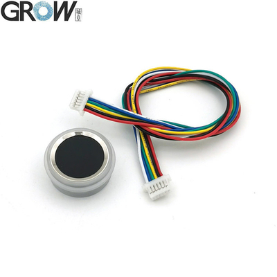 Grow R502-F IP65 Su geçirmez Küçük DC3.3V RGB LED Diameter 21.5mm SH1.0-6pin Kapasitif Yuvarlak Parmak izi modülü
