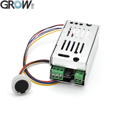 GROW K215-V1.3+R502-F Kendinden kilitli Röle Çıkışı DC10-30V Parmak İzi Kontrol Kartı+R502-F Su Geçirmez Küçük Parmak İzi Modülü