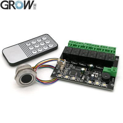 BÜYÜT K219-A+R503 Programlanabilir Parmak İzi Kızılötesi Kontrol Kartı Kontrol Rölesi Zaman Kontrol Anahtarı