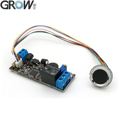 GROW K202+R502-A DC12V Düşük Güç Tüketimi Parmak izi Erişim Kontrol Paneli+R502-A Küçük Halka LED Parmak izi Modülü