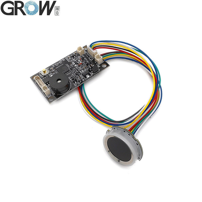 GROW KS200+R502-A 4*AA Pil veya DC3.7V-6.5V Motor Çıktısı Dairesel Halka Göstericisi Işık Parmak izi Erişim Kontrol Paneli